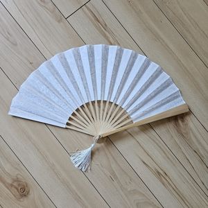 3 for $30 White handheld fan. Chinese fan